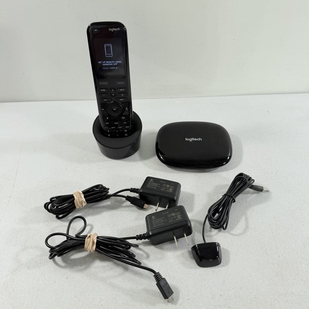 Logitech Harmony Elite Universal Remote W/ Hub & Sensor N-R0010 & O-R0004
